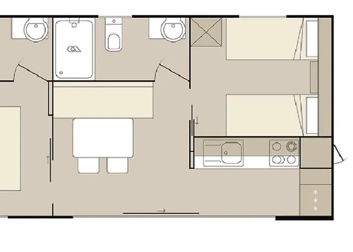 Mobile Starfish I Camp Biograd 4* 비오그라드나모루